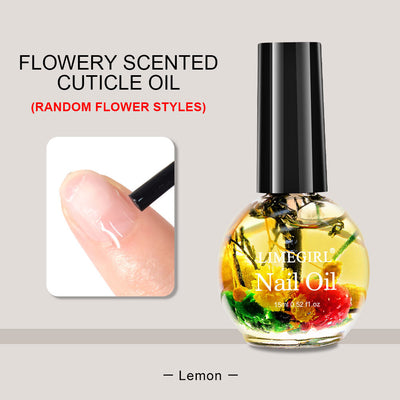 Aceite Nutritivo para Cutículas con Flores Deshidratadas 15ML - Image 6