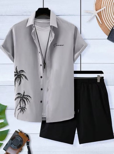 Conjunto Deportivo Estampado 3D - Playera y Shorts - Image 14