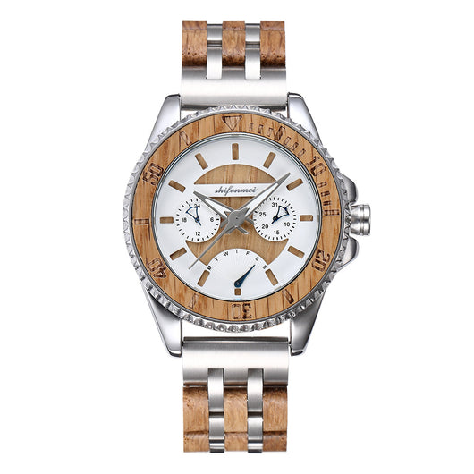 Reloj Deportivo para Hombre con Diseño de Madera y Mecanismo de Precisión - Image 18