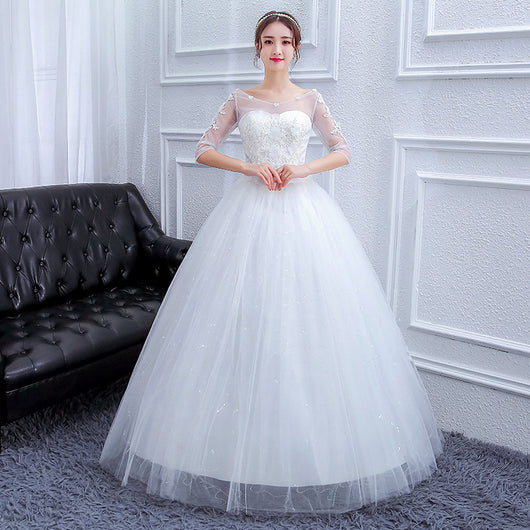 Vestido de Novia Elegante para el Gran Día