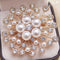 Broche Floral Exquisito Grande para Mujer