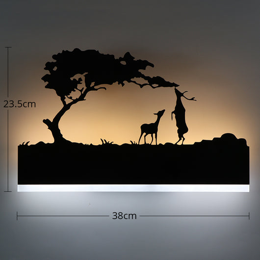 Lámpara de Pared LED Acrílica Moderna - Image 6