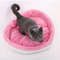Cama Ortopédica en Forma de Corazón para Mascotas - Cómoda y Acogedora