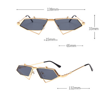 Gafas de Sol Retro Vibrantes con Tecnología Oscilante - Diseño Coreano para Mujer - Image 7