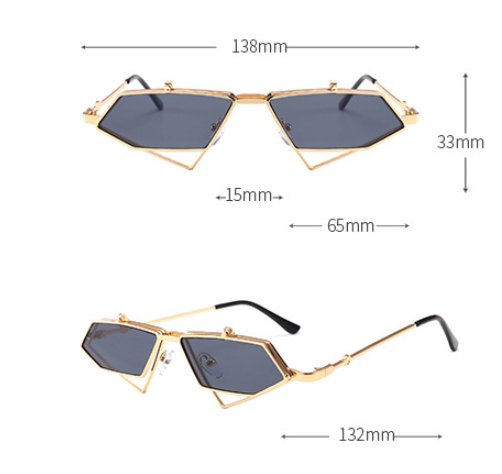 Gafas de Sol Retro Vibrantes con Tecnología Oscilante - Diseño Coreano para Mujer - Image 7