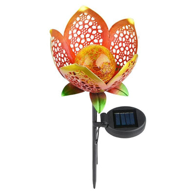 Luz Solar Decorativa con Forma de Flor - Image 7