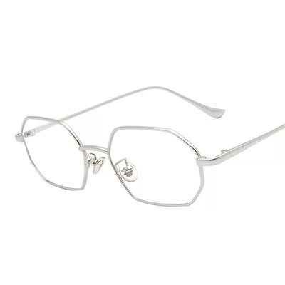 Gafas de Sol Retro Espejo Pequeñas con Lentes Negros - Image 18
