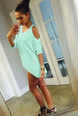 Camiseta Holgada sin Tirantes de Talla Grande para Mujer - Image 3