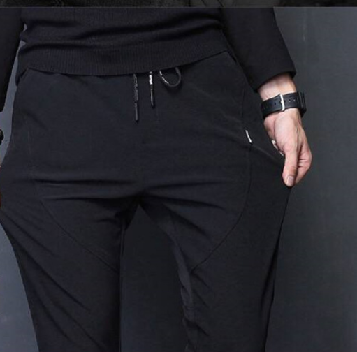 Pantalones Deportivos de Terciopelo Grueso sin Magnético para Otoño e Invierno - Image 11