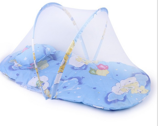 Cama Portátil Plegable para Bebé con Red Mosquitera y Cojín Incluido - Image 3