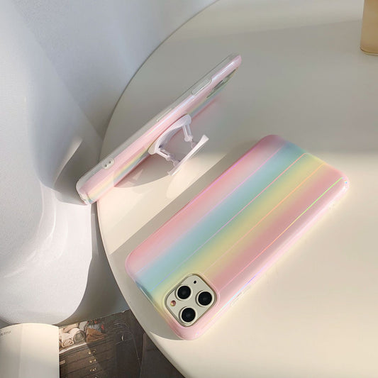 Funda Láser Arcoíris para Celular con Logo Personalizado - Image 2