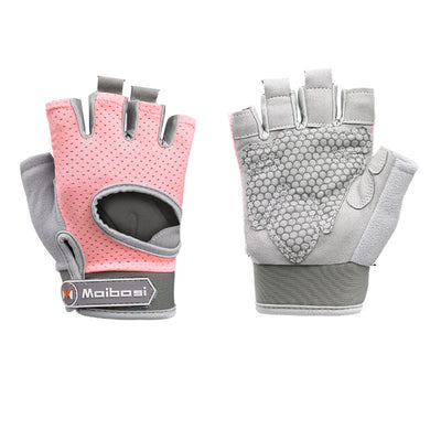 Guantes Deportivos Medio Dedo para Levantamiento de Pesas - Image 10