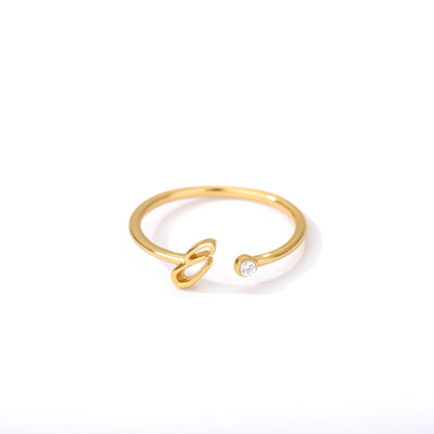 Anillo de Acero Inoxidable Dorado Unisex - Image 5