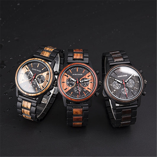 Reloj de Pulsera de Madera Natural - Image 3