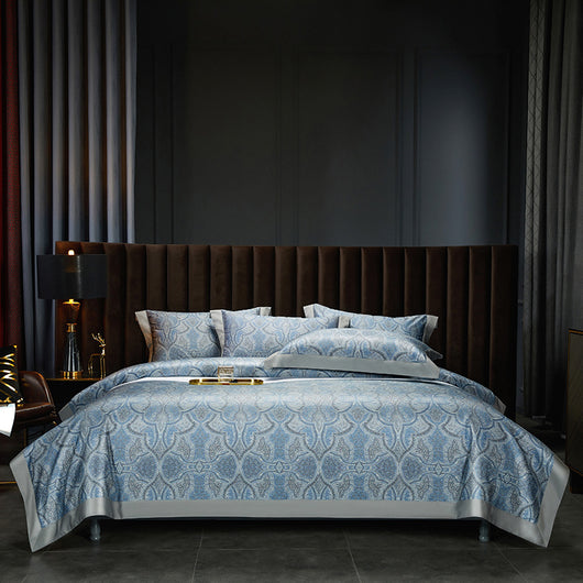 Juego de Cama 140 Algodón Satinado Estampado Digital 4 Piezas - Image 11