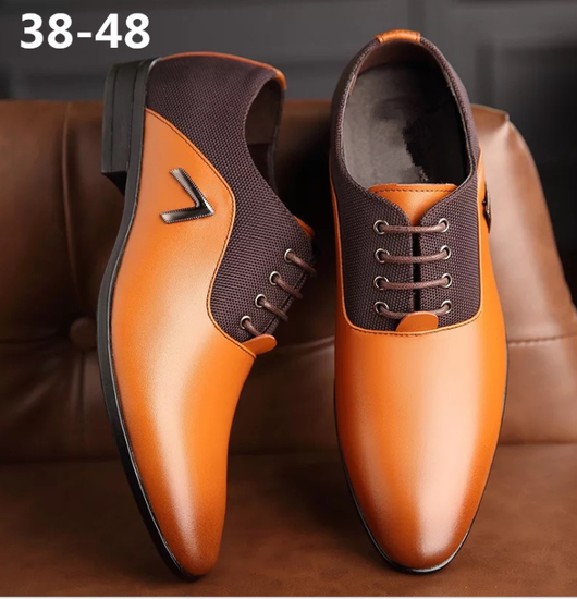 Zapatos de Cuero para Hombre Talla Grande - Calzado Ejecutivo Africano - Image 7