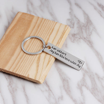 Llavero de Pareja Divertido - Accesorios Charm para Él y Ella