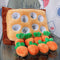 Muñeco Puzzle Interactivo Padre-Hijo Verduras Suave