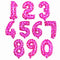 Número 0, Corazón Rojo Rosa