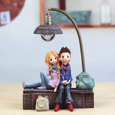 Luz Nocturna Romántica para Parejas - Diseño Zakka Creativo - Image 11
