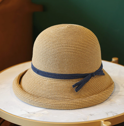 Sombrero Bucket Plegable Estilo Hepburn de Paja - Image 14