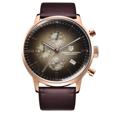 Reloj Calendario Multifunción de Tres Esferas - Image 31