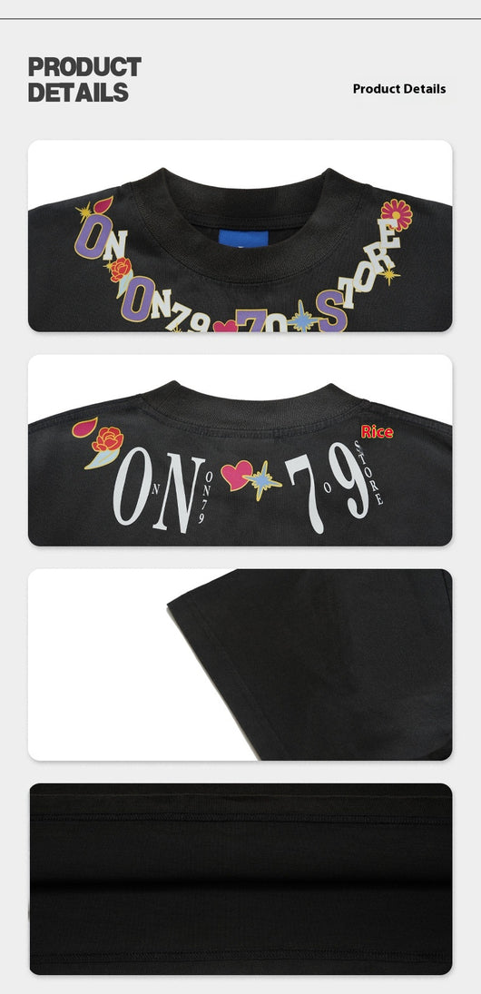 Camiseta Suelta para Pareja Hombre - Image 7
