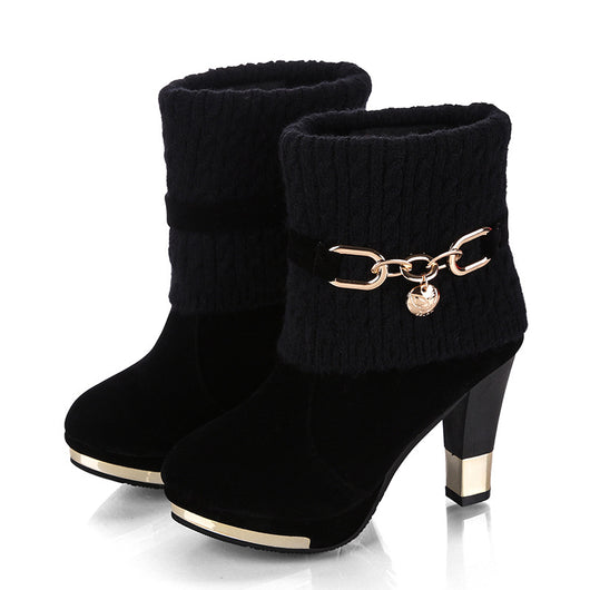 Botas de Lana Acolchada con Forro Térmico - Image 6