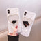 Funda para Celular con Patrón de Concha y Lámina Dorada