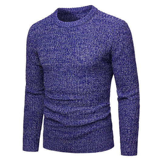 Suéter Cuello Redondo para Hombre - Pullover Casual de Manga Larga - Image 10