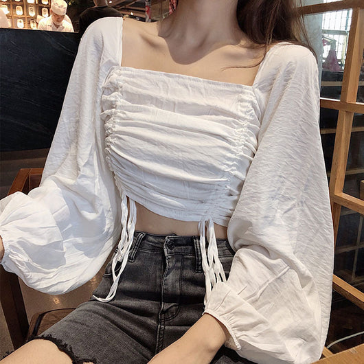 Blusa de Mangas Linterna - Image 7