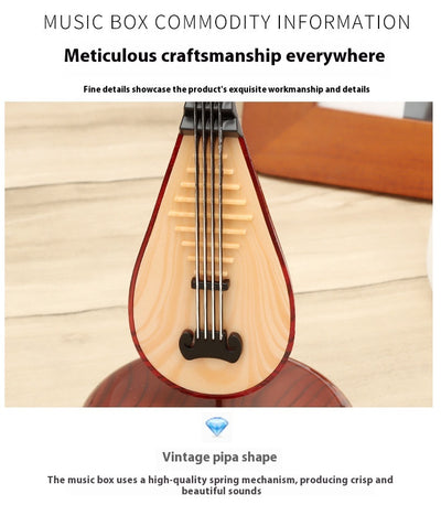 Caja de Música Giratoria con Violín - Instrumento Musical Decorativo - Image 13