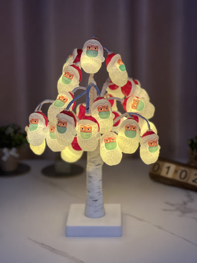 Luz LED Árbol de Abedul Plateado - Decoración Navideña Colgante - Image 8