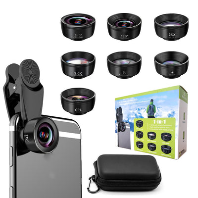 Kit de 10 Lentes Gran Angular Macro Ojo de Pez para Smartphone - Image 2