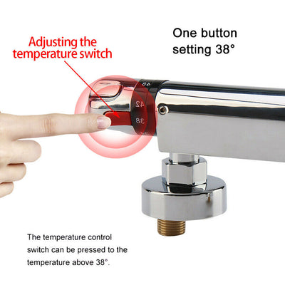 Grifo Ducha Termostático de Cobre con Control de Temperatura - Image 12