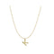 S925 sterling Plateado vintage 26 letter necklace K