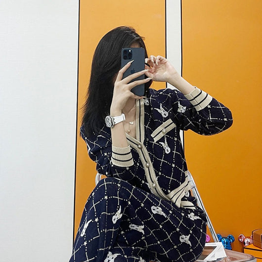 Traje Ejecutivo de Dos Piezas Xiaoxiangfeng Celebrity Profesional - Image 9