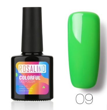 Gel UV para Uñas ROSALIND Color Sólido - Tratamiento Profesional Salón 10ml - Image 32