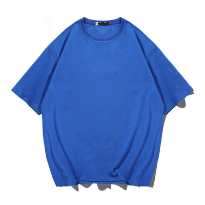Playera Suelta de Algodón con Hombro Caído - Image 18
