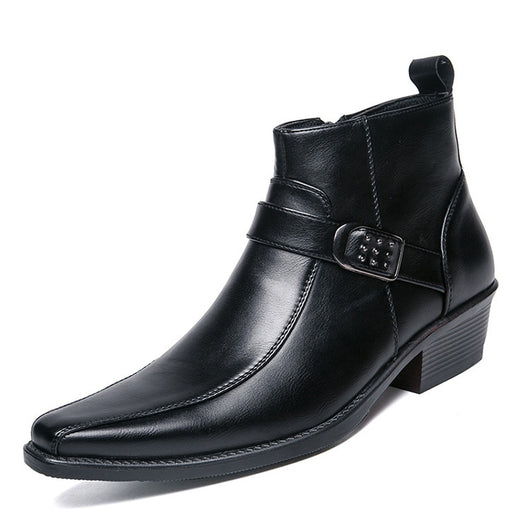 Zapatos de Cuero Puntiagudos para Hombre - Image 7