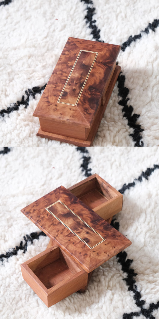 Caja Joyero Marrroquí Giratorio de Madera Artesanal - Image 31