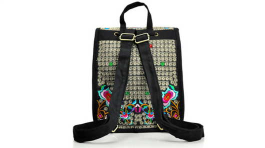 Bolso Bordado para Dama con Hombros Decorados - Image 6
