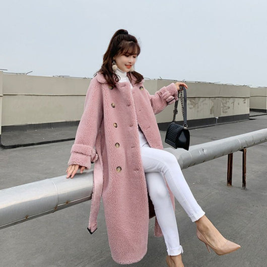 Chaqueta de Cuero Oveja Grano Grande para Mujer - Image 8
