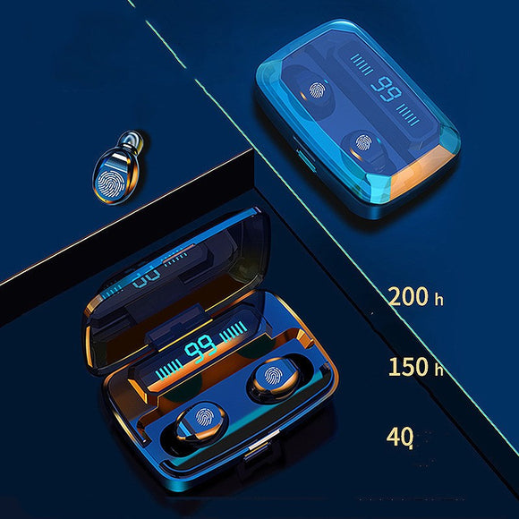 Auriculares Inalámbricos Bluetooth con Pantalla Táctil Digital