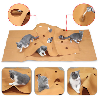 Tapete Interactivo para Gatos con Juguete Integrado - Image 4