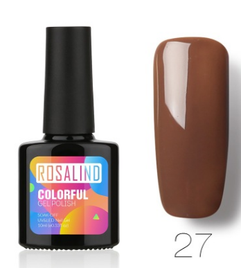 Gel UV para Uñas ROSALIND Color Sólido - Tratamiento Profesional Salón 10ml - Image 21