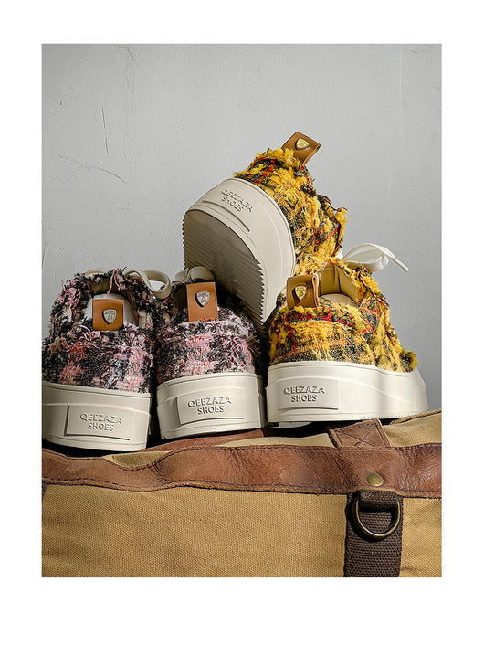 Bombas de Lona con Diseño Irregular - Colección Primavera - Image 8