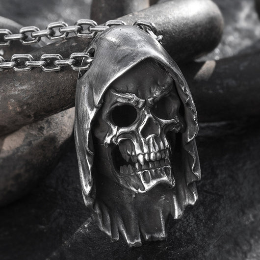 Dije de Calavera para Hombre - Símbolo de Fortaleza