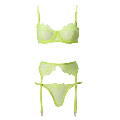 Lencería Sexy de Encaje Europeo con Detalles de Costura para Mujer - Image 2