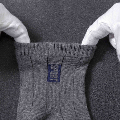 Set de 5 Pares de Calcetines Hombre Algodón Transpirables Tubo Medio Absorbentes - Image 5